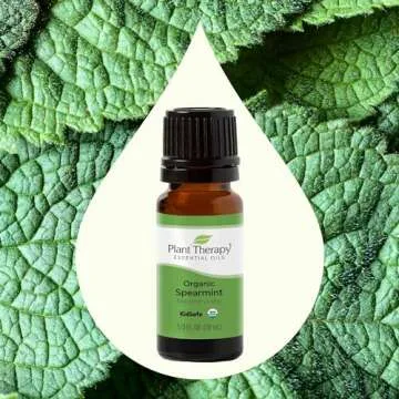 Organic Spearmint Essential Oil 10 mL by Plant Therapy