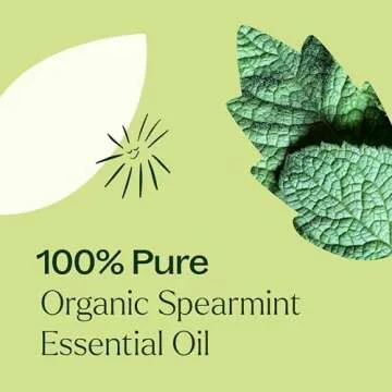 Organic Spearmint Essential Oil 10 mL by Plant Therapy