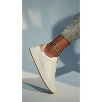 Miabella 925 Sterling Silver Solid 1.5mm Diamond-Cut Braided Rope Chain Anklet Ankle Bracelet for Women, Made in Italy (sterling silver, 9)