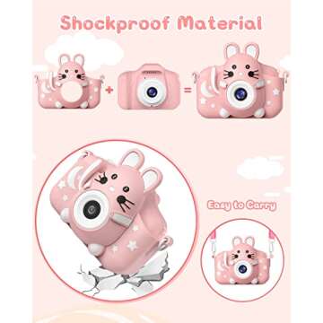 Kids Camera 20.0 MP HD for 3-8 Years - Perfect Gift