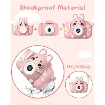 Kids Camera 20.0 MP HD for 3-8 Years - Perfect Gift