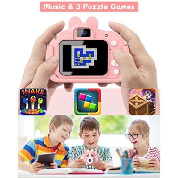 Kids Camera 20.0 MP HD for 3-8 Years - Perfect Gift