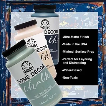 FolkArt Home Décor Chalk Paint - Versatile 16 oz Size