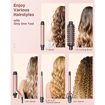 Wavytalk Curling Iron Set: 5-in-1 Styling Solution