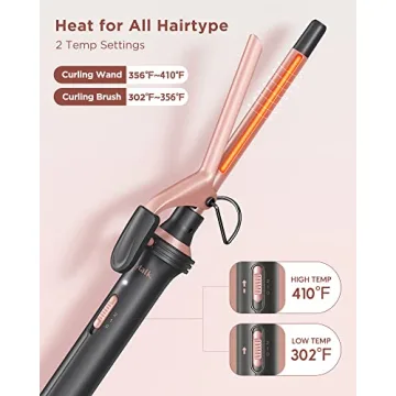 Wavytalk Curling Iron Set: 5-in-1 Styling Solution