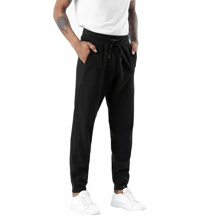 Men's Fleece Joggers with Deep Pockets for Workouts