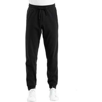 Men's Fleece Joggers with Deep Pockets for Workouts