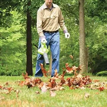 Greenworks 40V (185 MPH / 340 CFM / 75+ Compatible Tools) Cordless Brushless Leaf Blower / Vacuum, Tool Only