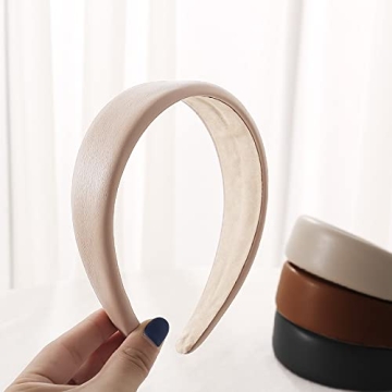 Explore Stylish WOVOWOVO Leather Headband Set for Women