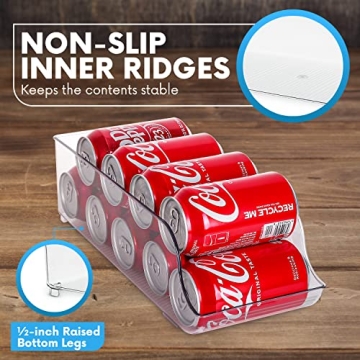 Homeries Soda Can Organizer Pack of 2 - 18 Cans