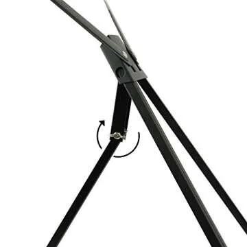 Conda Aluminum Tabletop Easel, Portable Tripod Display Stand Adjustable Height from 15" to 21" with Extension Arm Wings, Desktop Display Easel for Canvas, Paintings, Photos, Signs