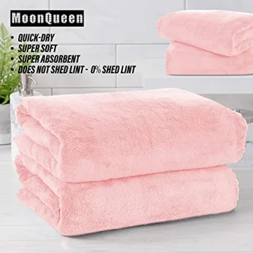 MOONQUEEN Quick Drying Microfiber Towels for Every Occasion