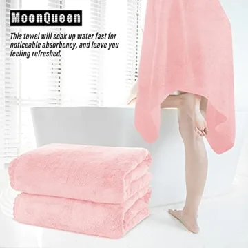 MOONQUEEN Quick Drying Microfiber Towels for Every Occasion