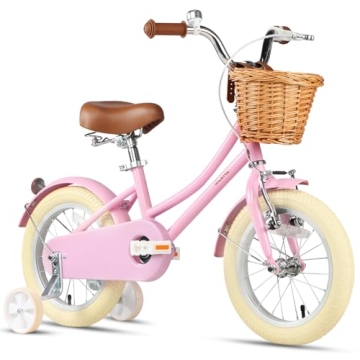 Glerc Little Molly 16" Kids Retro Cruiser Bike - Stylish & Safe for Ages 2-7