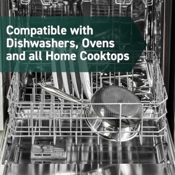 HexClad 6-Piece Hybrid Nonstick Pot Set - Versatile & Durable