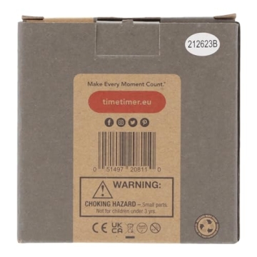 60 Minute Visual Timer for Kids Adults Silent Operation Lake Day Blue