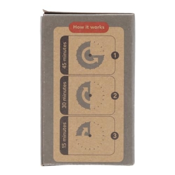 60 Minute Visual Timer for Kids Adults Silent Operation Lake Day Blue