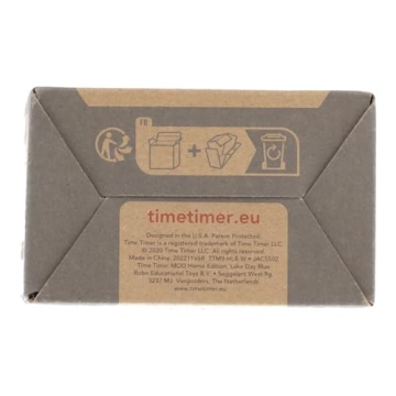 60 Minute Visual Timer for Kids Adults Silent Operation Lake Day Blue