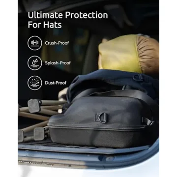 Ozueccr Hard Hat Travel Case for Safe Hat Storage
