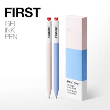Kaco FIRST Gel Pens 0.5mm Fine Point Set for Efficient Writing