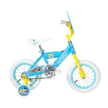 Dynacraft Baby Shark 12" Kids Bike - Fun & Safe for Beginners