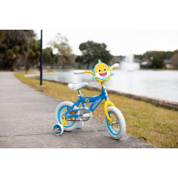 Dynacraft Baby Shark 12" Kids Bike - Fun & Safe for Beginners