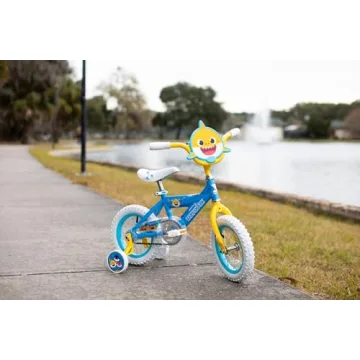 Dynacraft Baby Shark 12" Kids Bike - Fun & Safe for Beginners