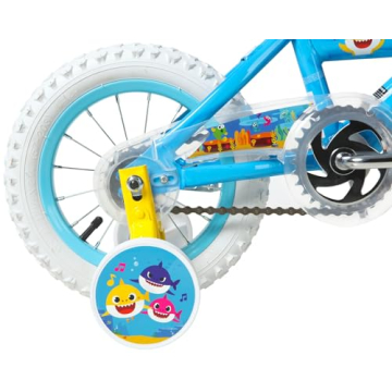 Dynacraft Baby Shark 12" Kids Bike - Fun & Safe for Beginners