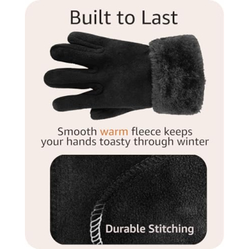 Women's Warm Fleece Hat Scarf and Glove Set - Chic Winter Gift