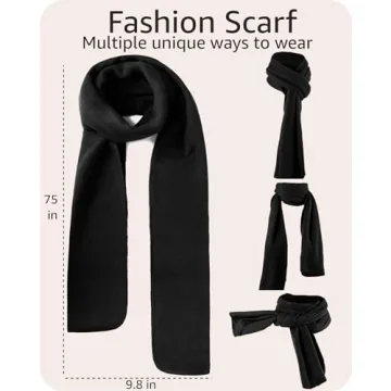 Women's Warm Fleece Hat Scarf and Glove Set - Chic Winter Gift