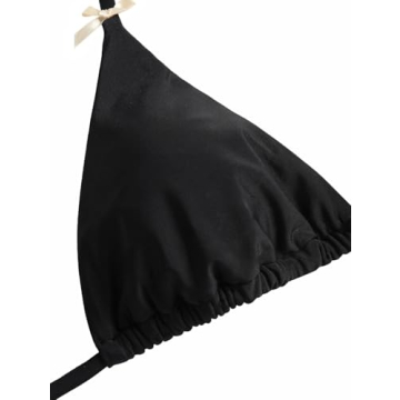 ZAFUL String Bikini Set for Women Sexy Triangle Design