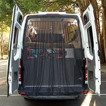 Living in a Bubble Van Bug Screen for Mid & High Roof Mercedes Sprinter, Ford Transit & Other Camper...
