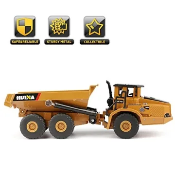 1/50 Scale Diecast Dump Truck Toy for Kids