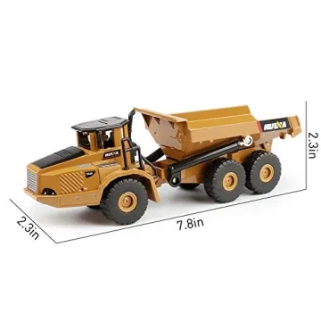 1/50 Scale Diecast Dump Truck Toy for Kids