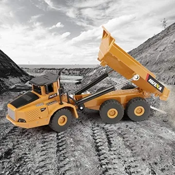 1/50 Scale Diecast Dump Truck Toy for Kids