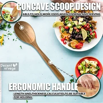 Durable Acacia Wooden Cooking Spoon for All Your Needs