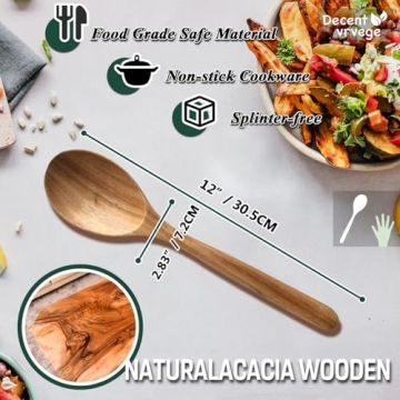 Durable Acacia Wooden Cooking Spoon for All Your Needs