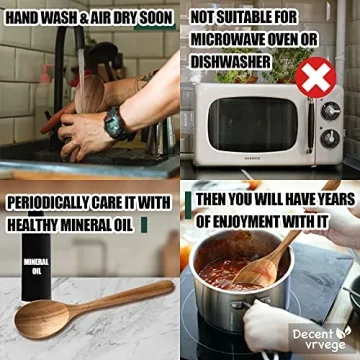 Durable Acacia Wooden Cooking Spoon for All Your Needs