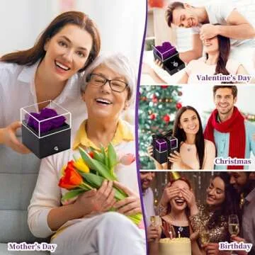 GMAOPHY Eternal Rose Gift Box for Women and Moms