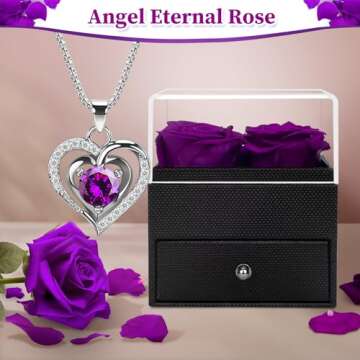 GMAOPHY Eternal Rose Gift Box for Women and Moms