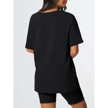 AUTOMET Womens 2 Piece Outfits Summer Sets Lounge Matching V Neck Tops 2024 Biker High Waist Shorts Pants Spring Vacation Beach Cruise Trendy Fashion Sweatsuits