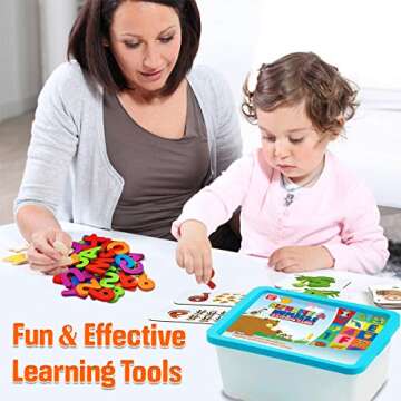 CozyBomB™ Alphabet Flash Cards for Early Learning Fun