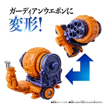 Power Rangers Snail Gatling Add-On for Megazord