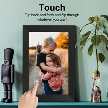 FRAMEO 10.1 Inch Wi-Fi Digital Photo Frame for Easy Sharing