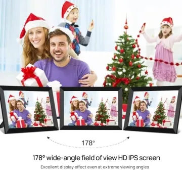 FRAMEO 10.1 Inch Wi-Fi Digital Photo Frame for Easy Sharing