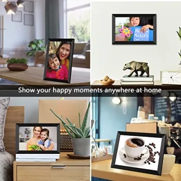 FRAMEO 10.1 Inch Wi-Fi Digital Photo Frame for Easy Sharing