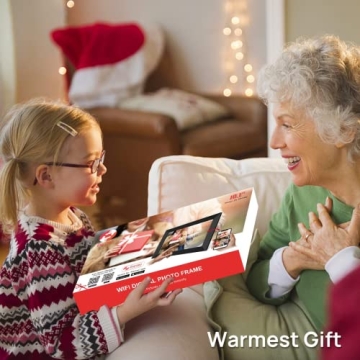 FRAMEO 10.1 Inch Wi-Fi Digital Photo Frame for Easy Sharing
