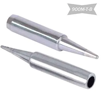 Saipe 10Pcs Lead Free Replacement Soldering Iron Tips