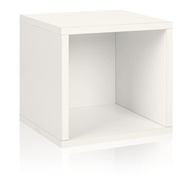 Way Basics Cube Storage - Closet Organizer Stackable Cubby Shelf (Tool-free Assembly)