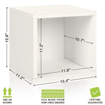 Way Basics Cube Storage Stylish Eco-friendly Organizer